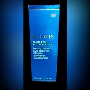 ELEMIS Muscle Ease active body Oil | New in Box Relaxes Muscles